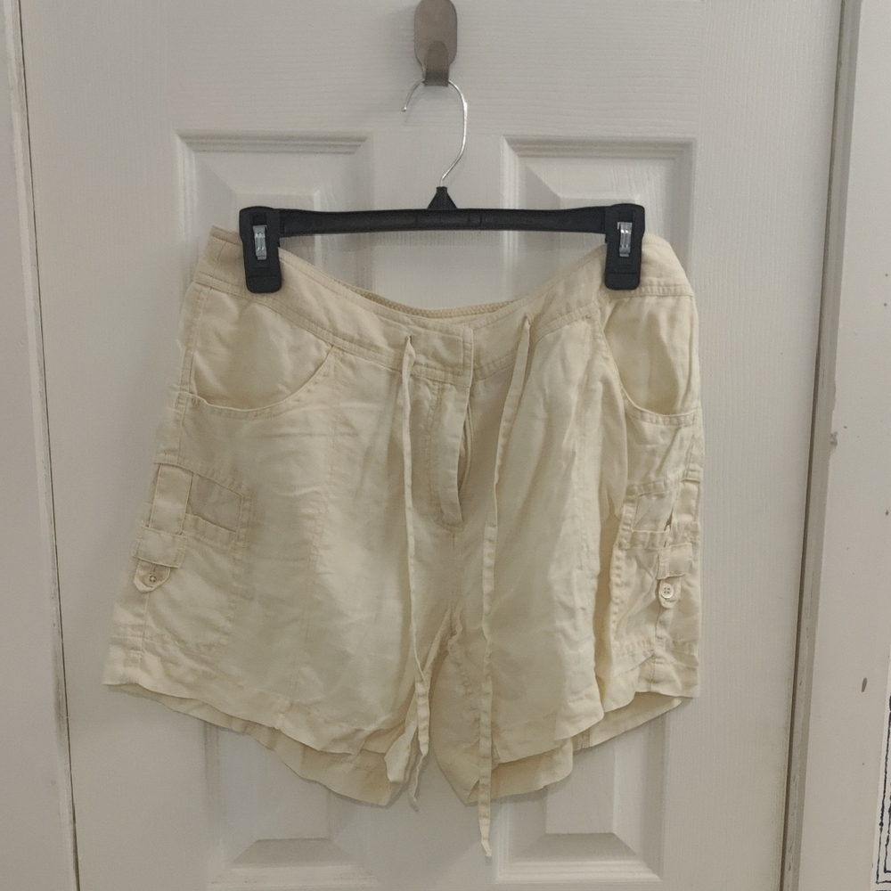 Tommy Bahama Cream Women's Cargo Shorts